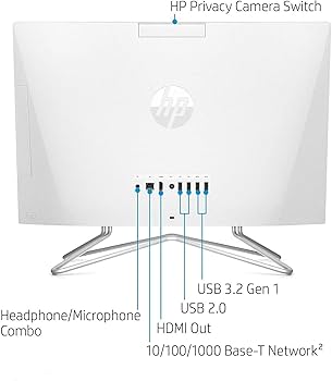☘️こちら HP FUJITSU DELL となります☘️ HP All-in-One 22-df10266t PC, 21.5